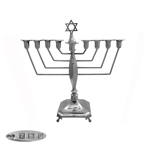 Sterling Silver Menorah 1964